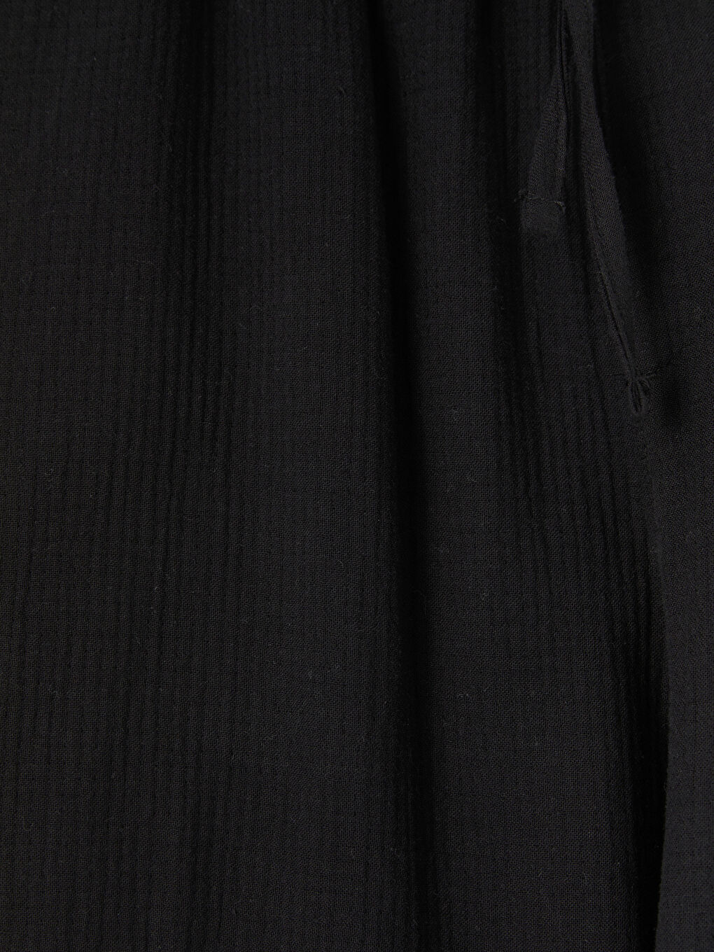 Relaxed Fit Muslin Men's Textured Trousers-6