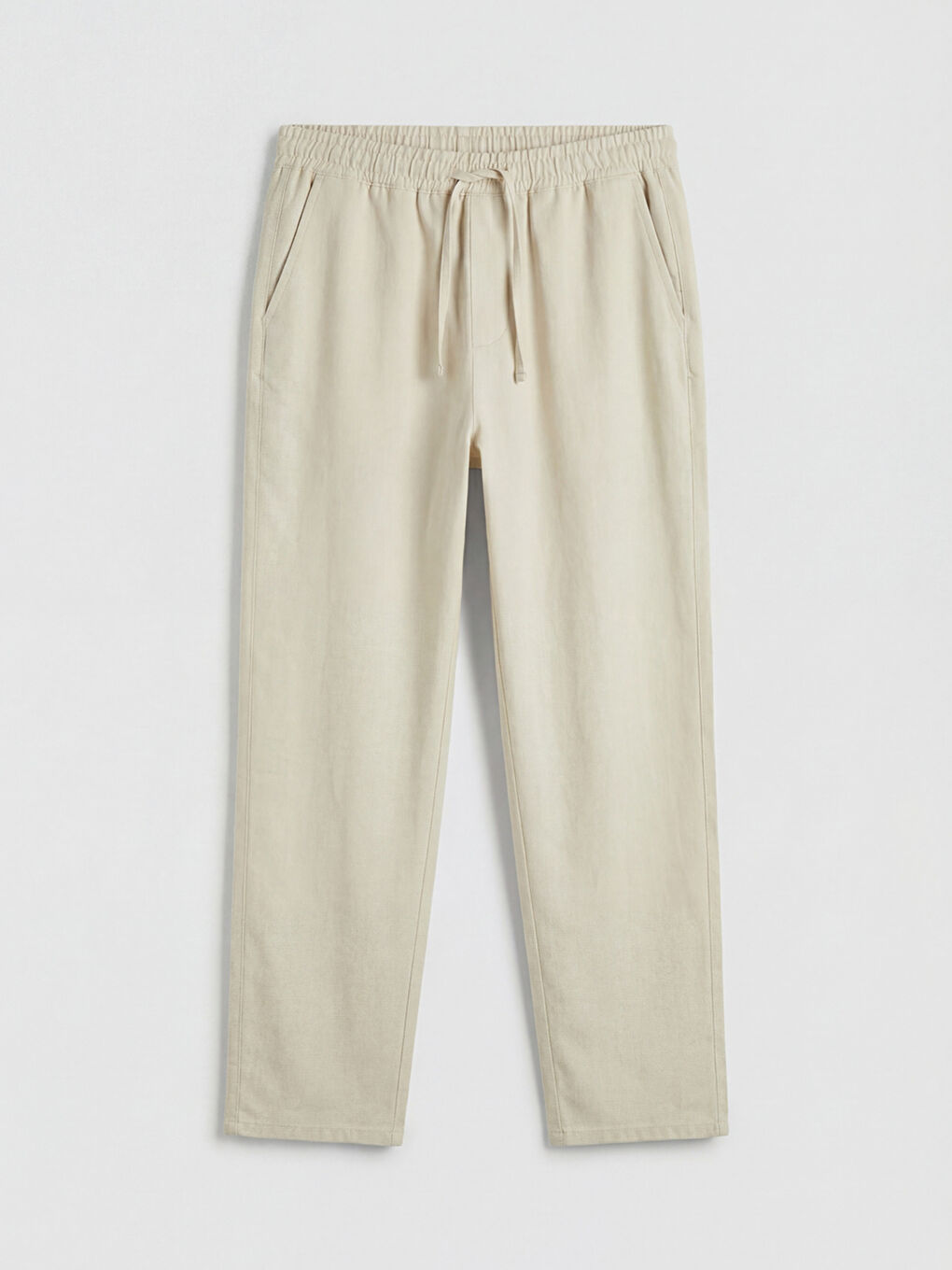 Man BEIGE Trousers-4