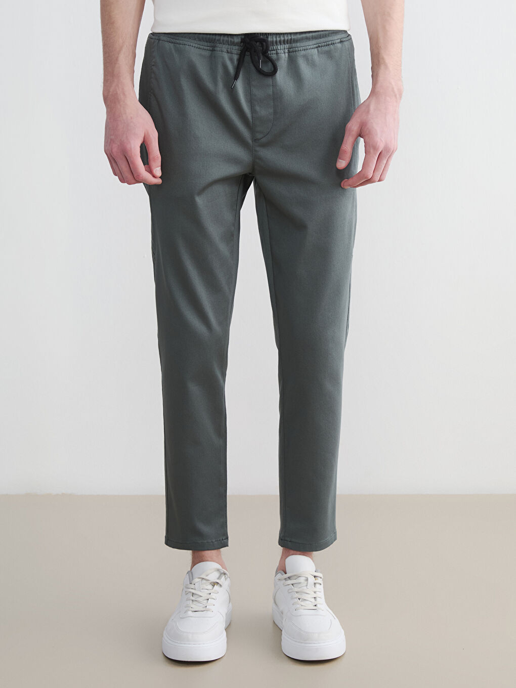 Slim Fit Men's Trousers-1