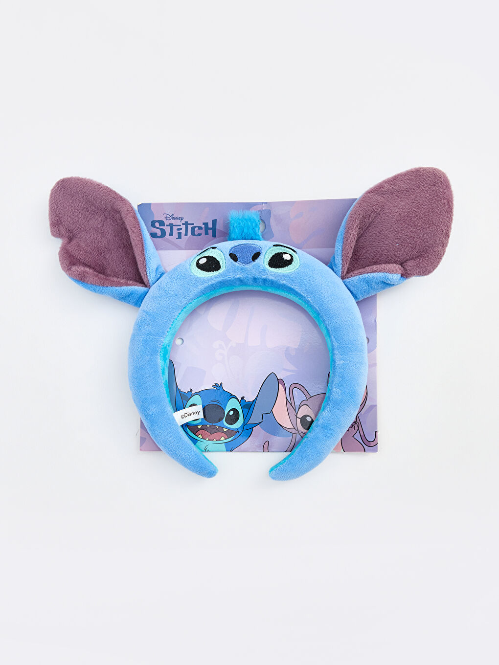 Plišani obruč za kosu za djevojčice sa Stitch figurom-2
