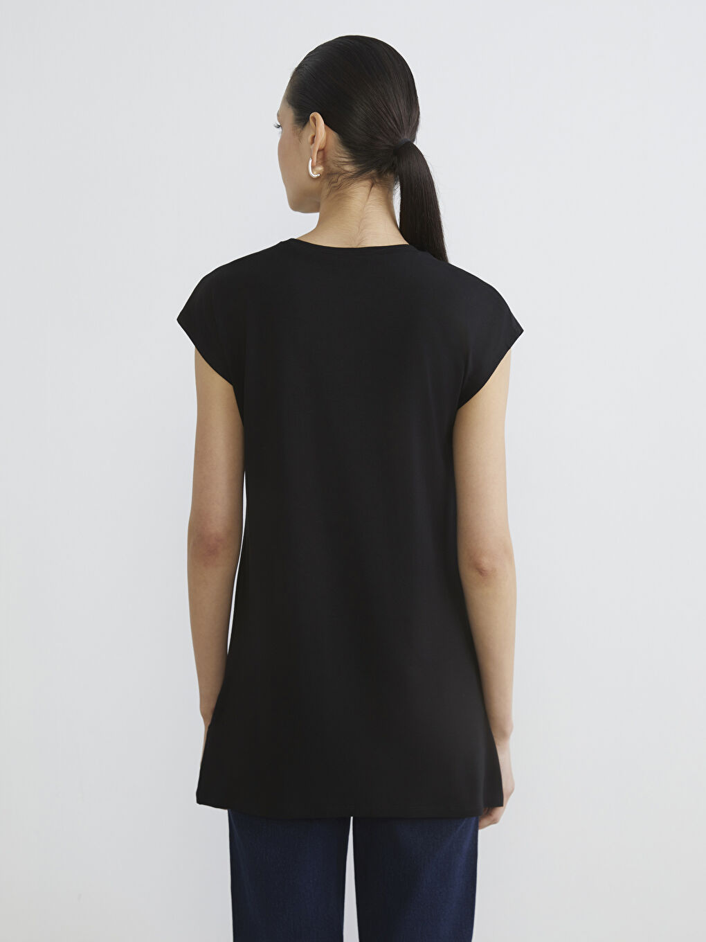 Crew Neck Woman T-Shirt-3