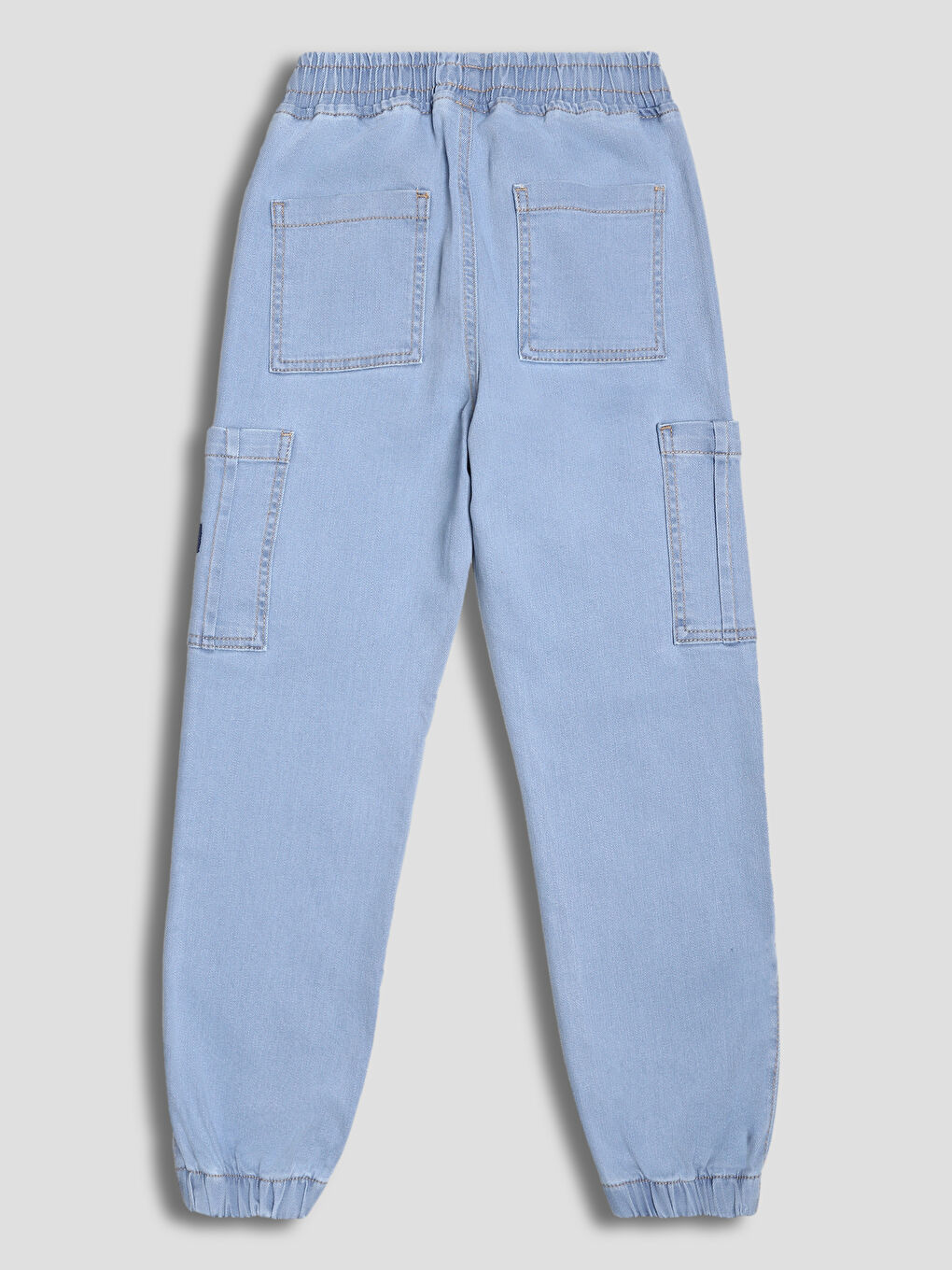 جينز جوجر للأولاد بخصر مرن-1