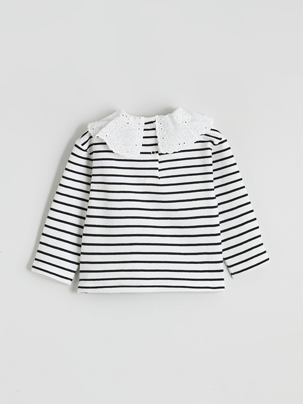 Peter Pan Collar Baby Girl Blouse and Leggings-3