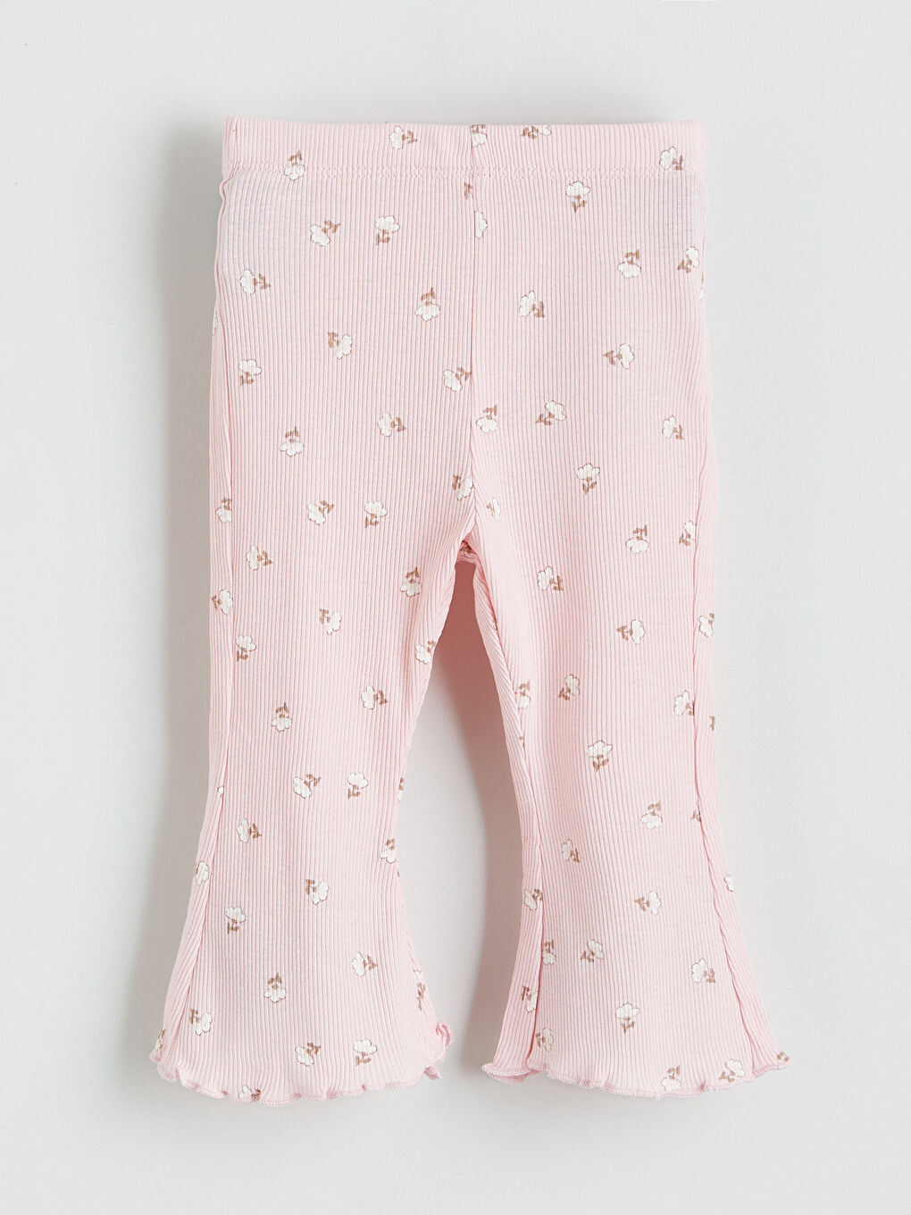 Ruffle Detail Baby Girls' Blouse and Leggings-4