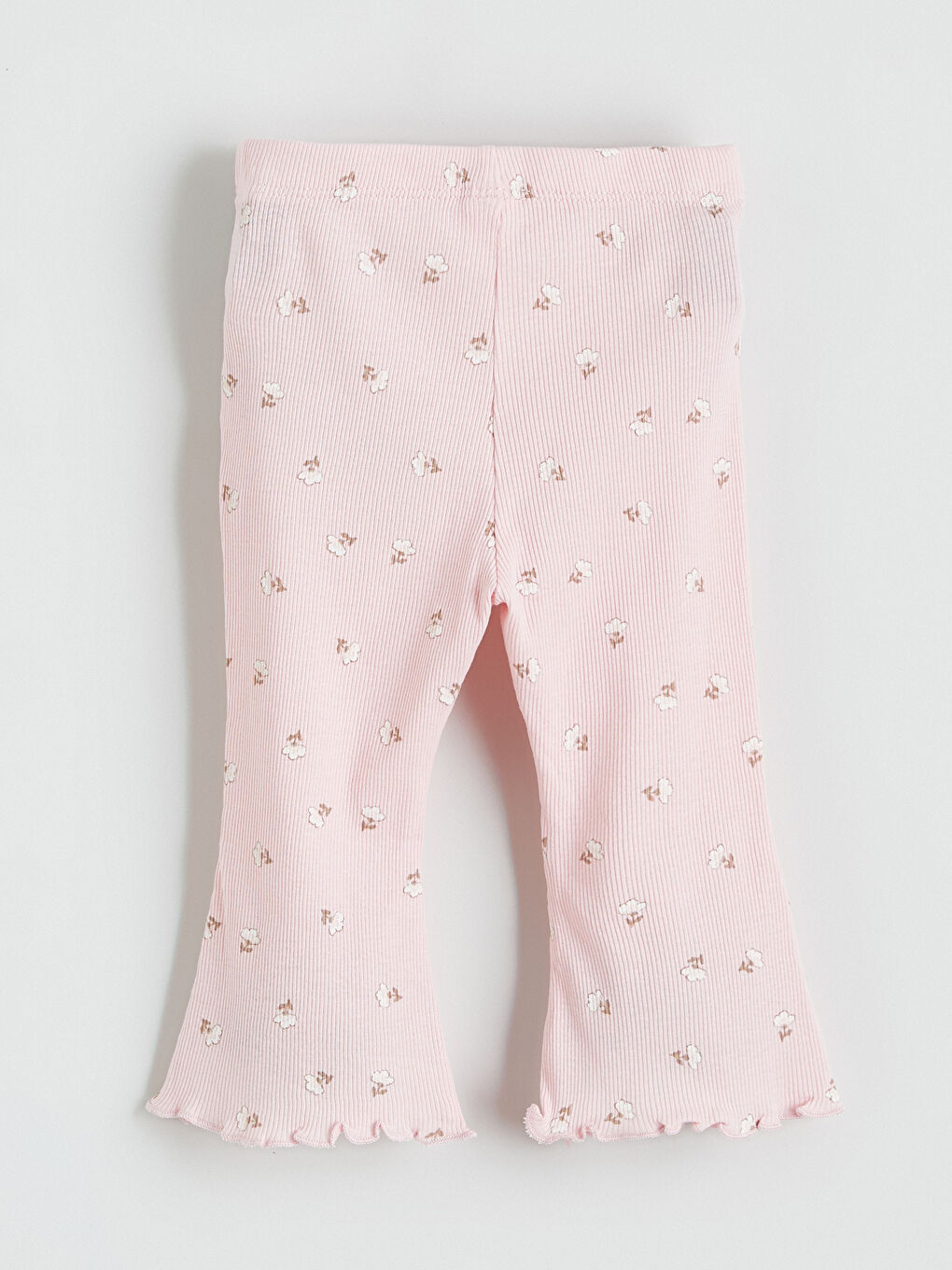 Ruffle Detail Baby Girls' Blouse and Leggings-6