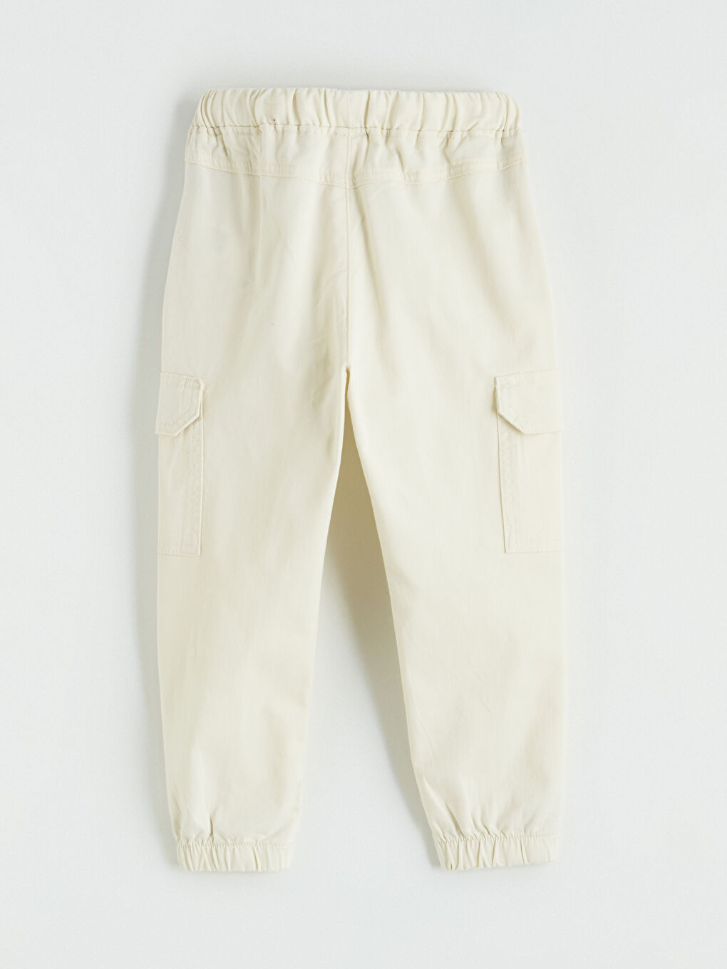 Boy BEIGE Cargo Trousers-2