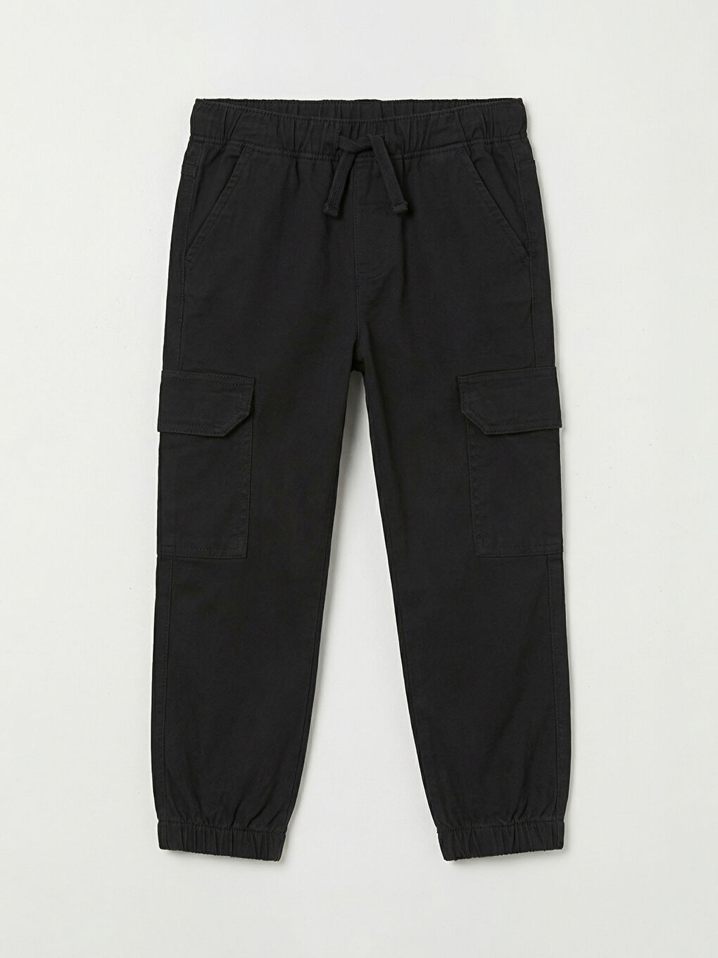 Boy BLACK Cargo Trousers