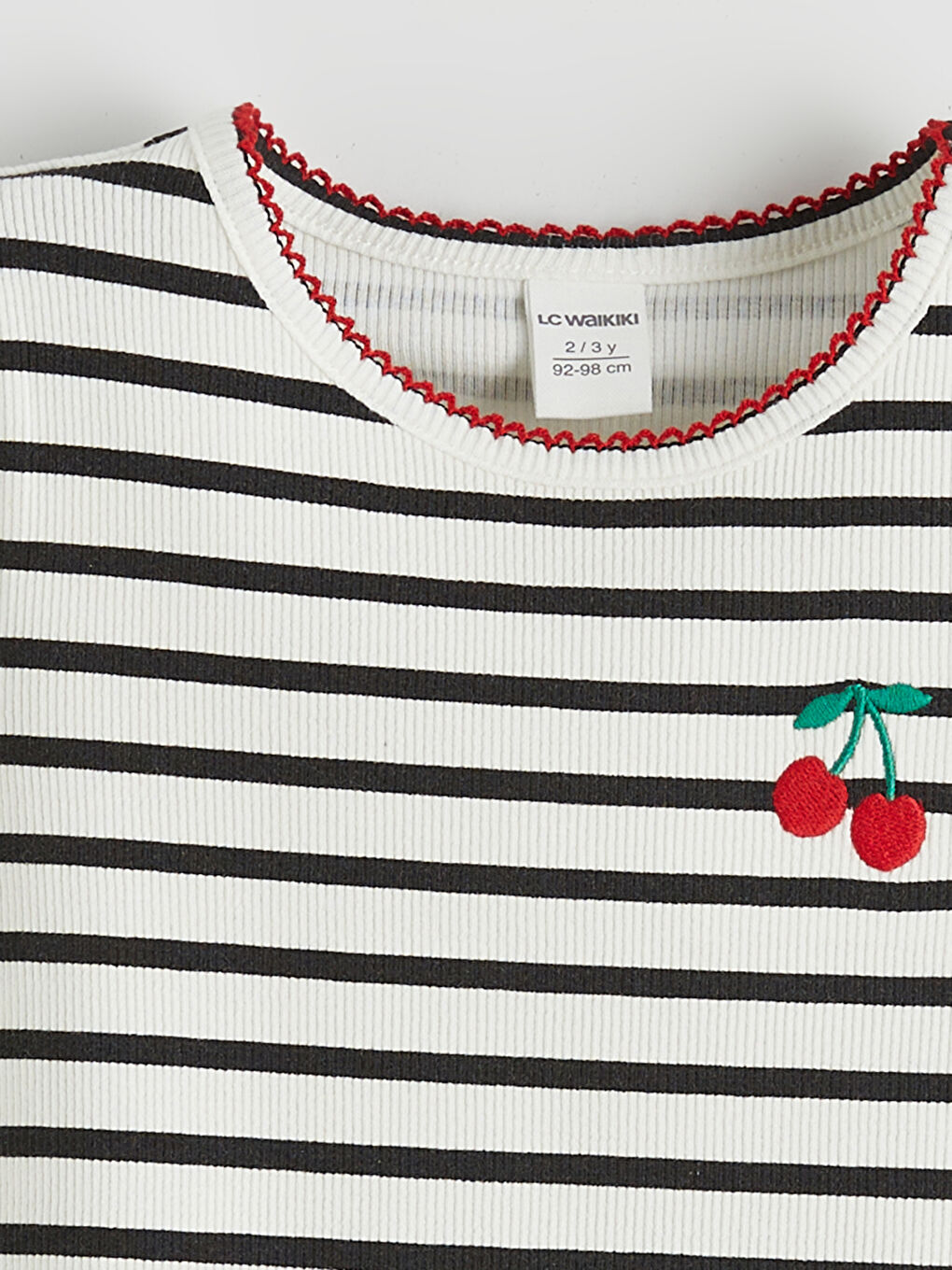 Девочки Черный Футболка-1