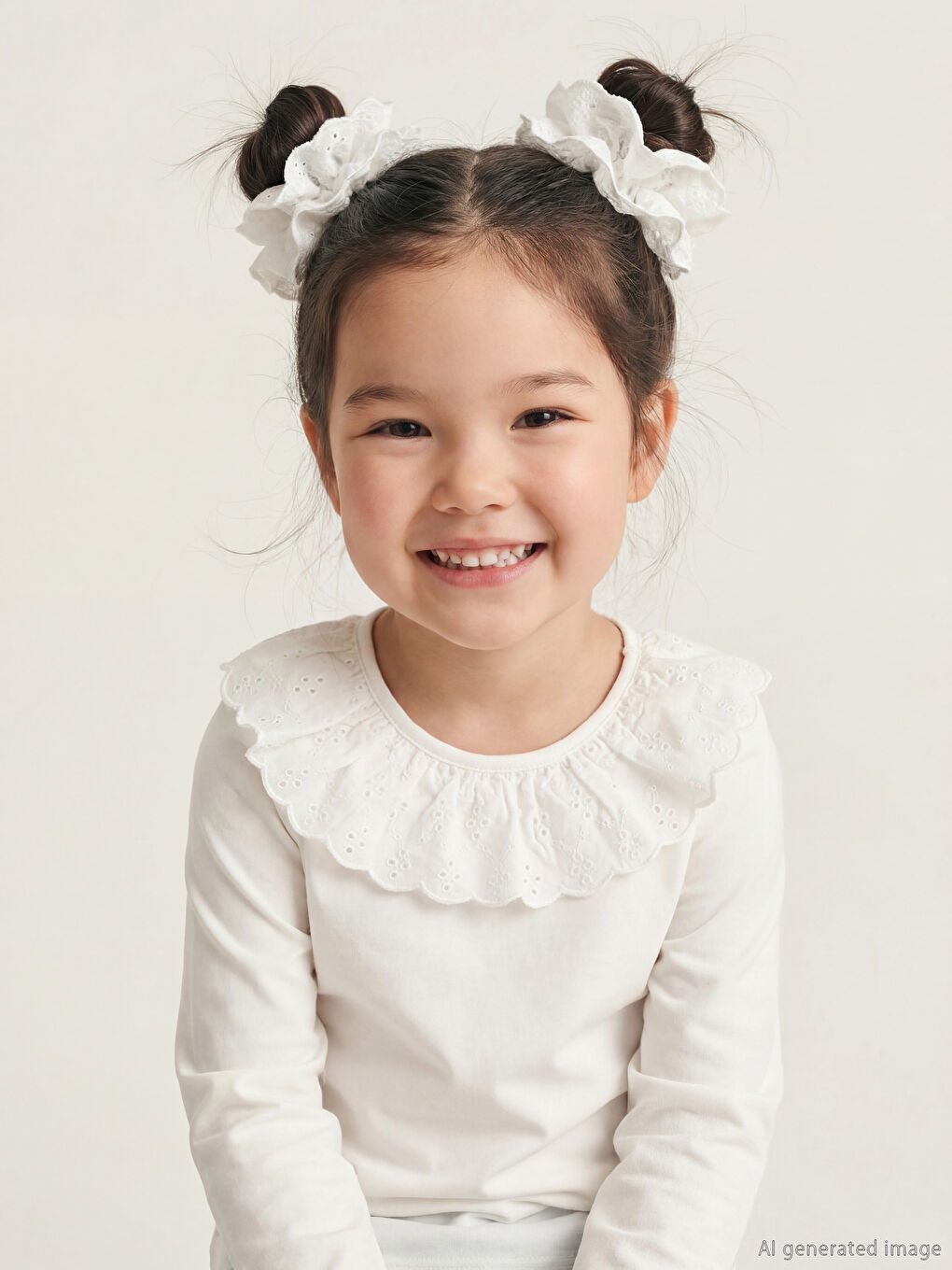 Peter Pan Collar Blouse for Girls