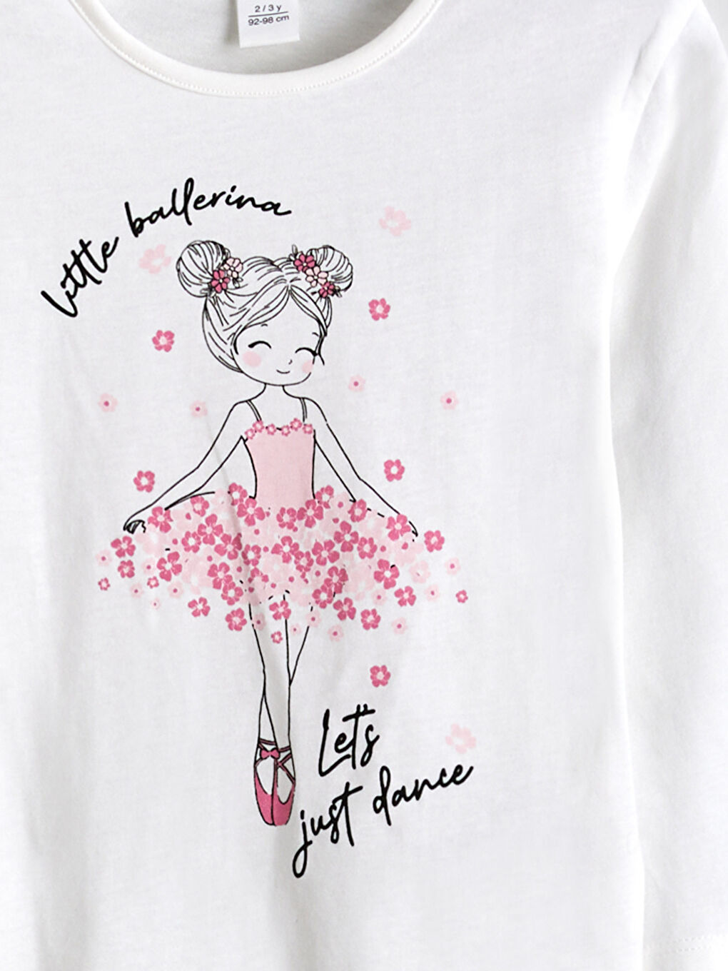 Girl ECRU T-Shirt-2