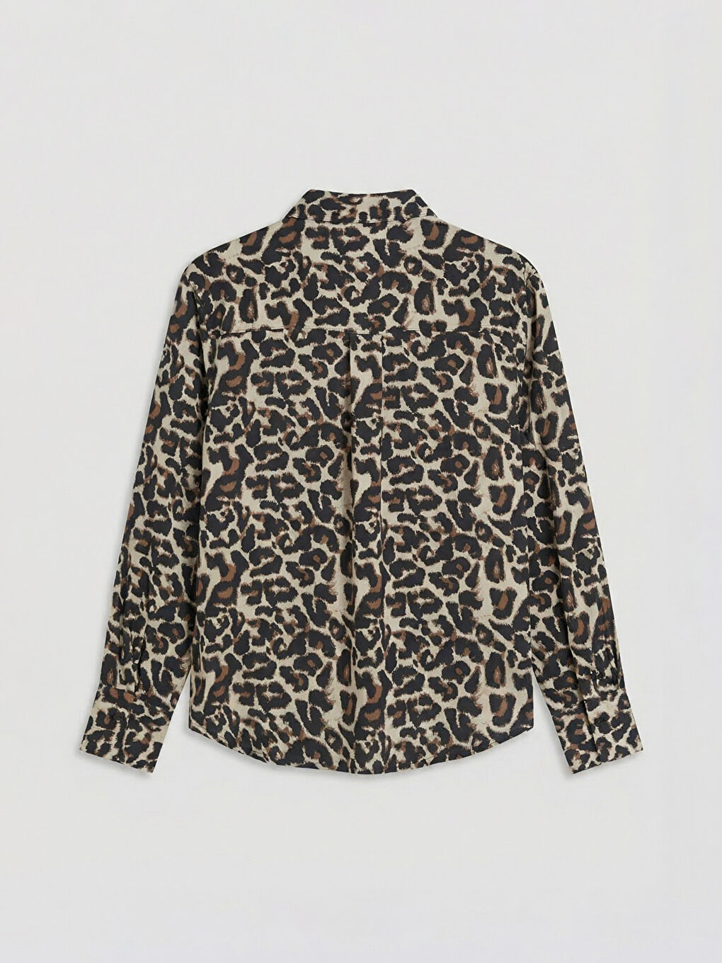 ქალი ყავისფერი პერანგი-1