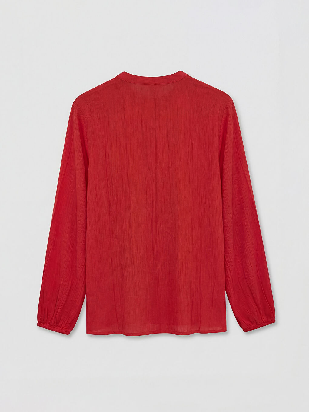 Μπλούζα για γυναίκες με γιακά με δέσιμο-1