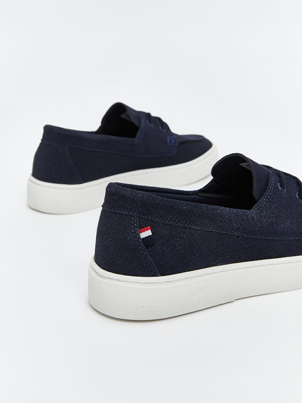 Lacivert Bağcıklı Erkek Loafer Ayakkabı-4