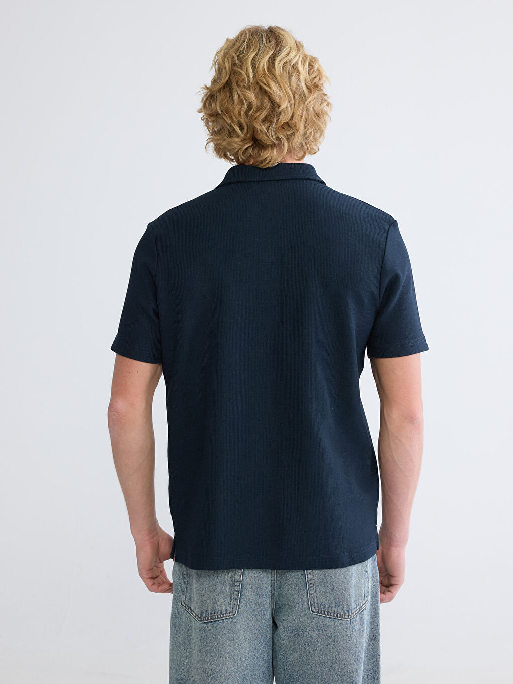 Man NAVY T-Shirt-3