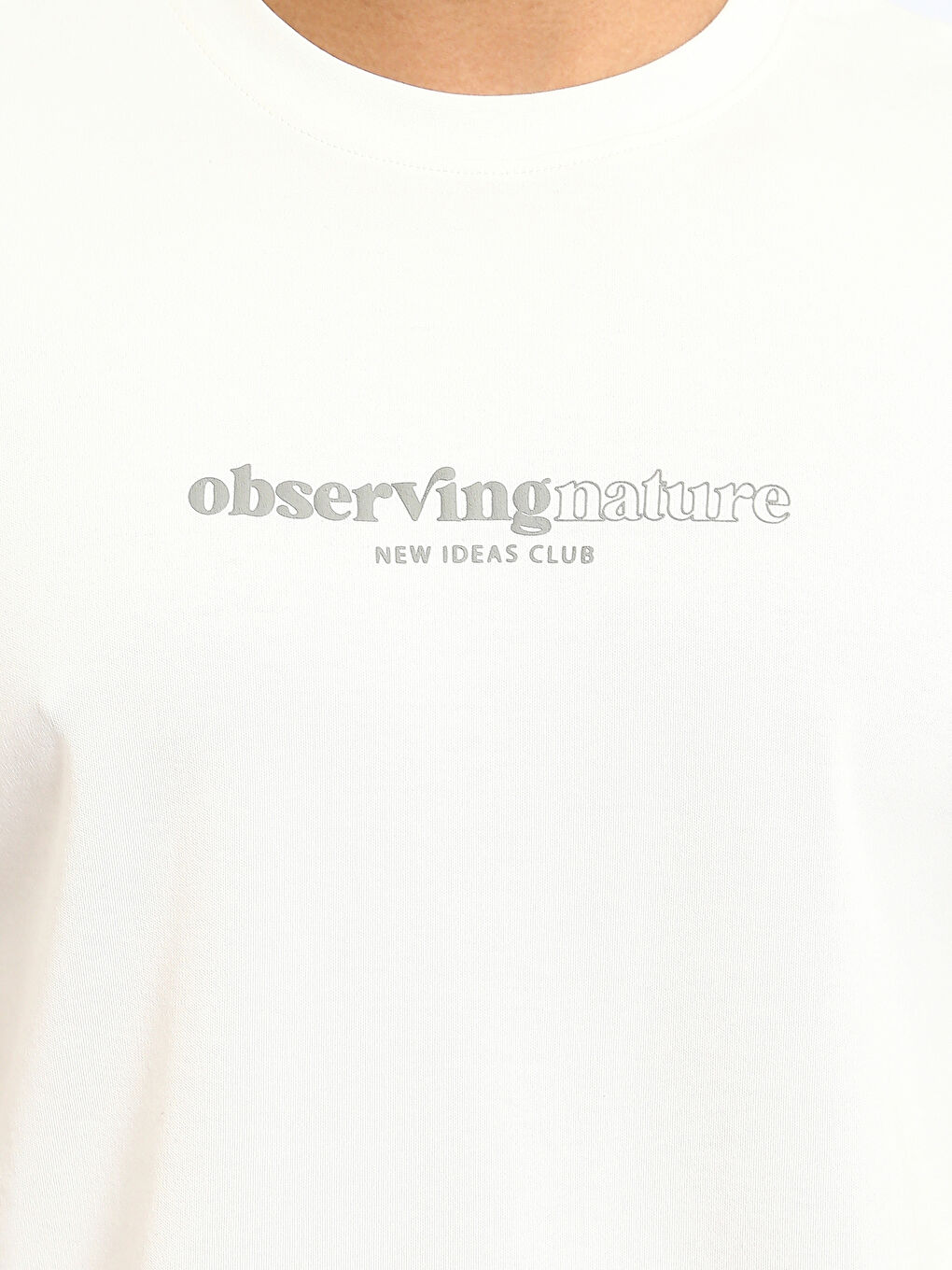 Crew Neck Printed Jersey Men's T-Shirt-2