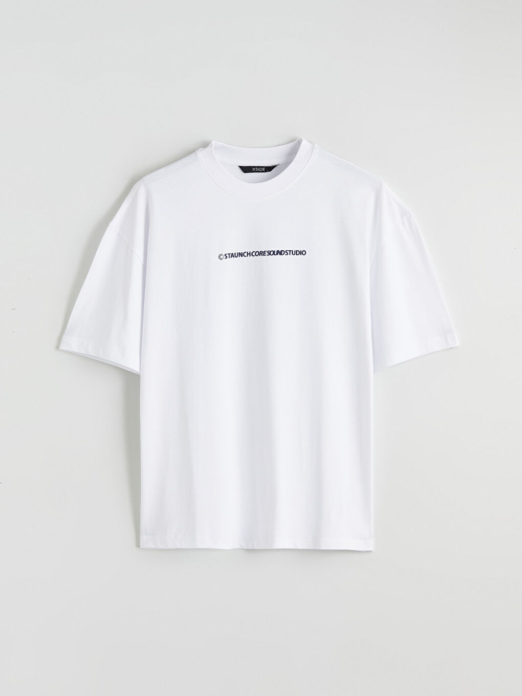 Crew Neck Printed Jersey Men's T-Shirt-4