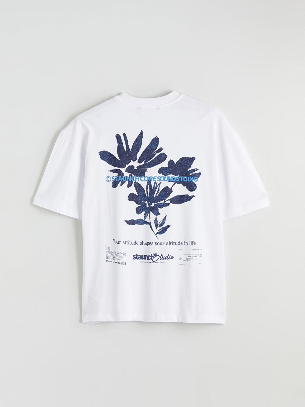 Crew Neck Printed Jersey Men's T-Shirt-6