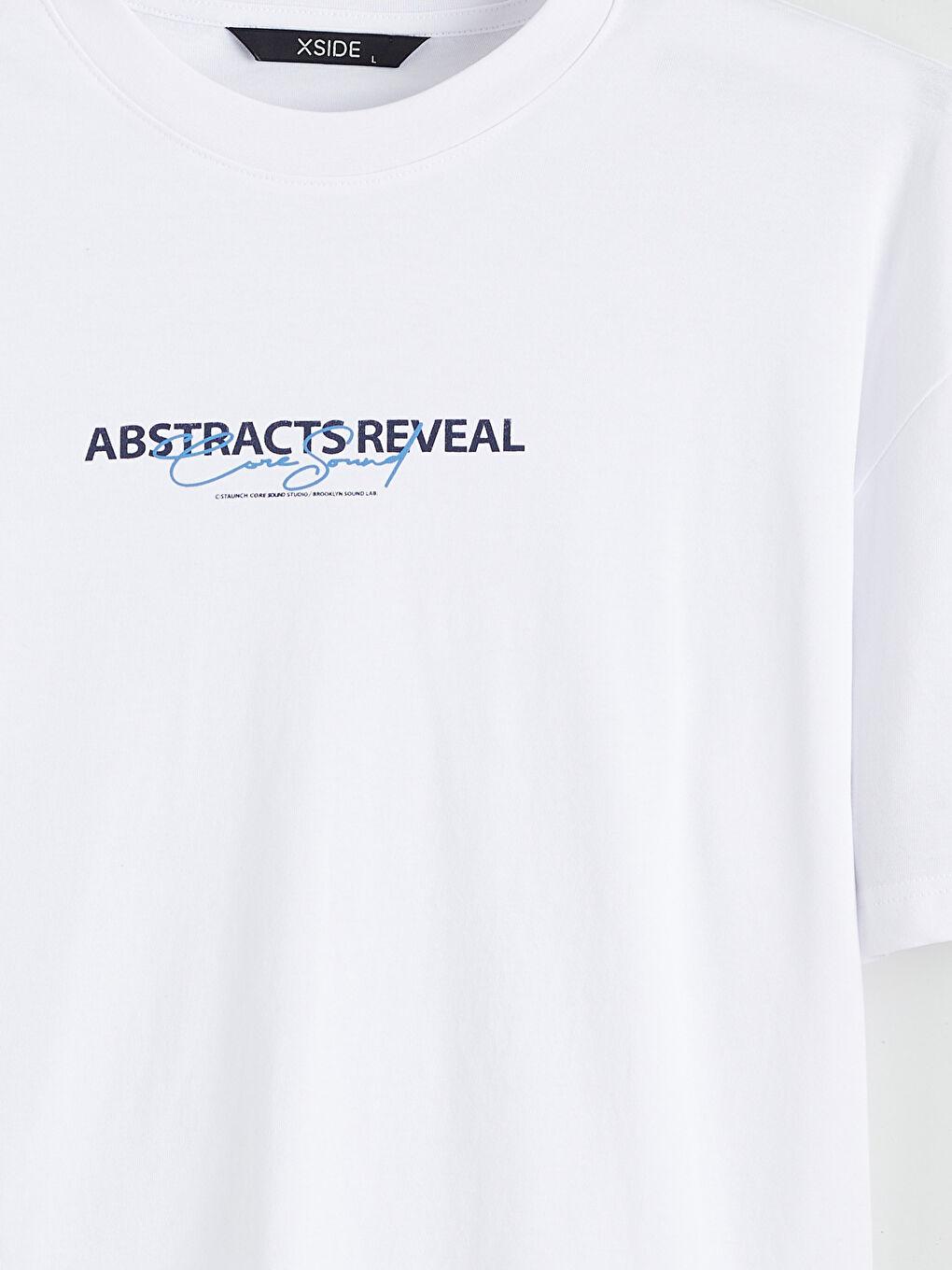 Crew Neck Printed Jersey Men's T-Shirt-5