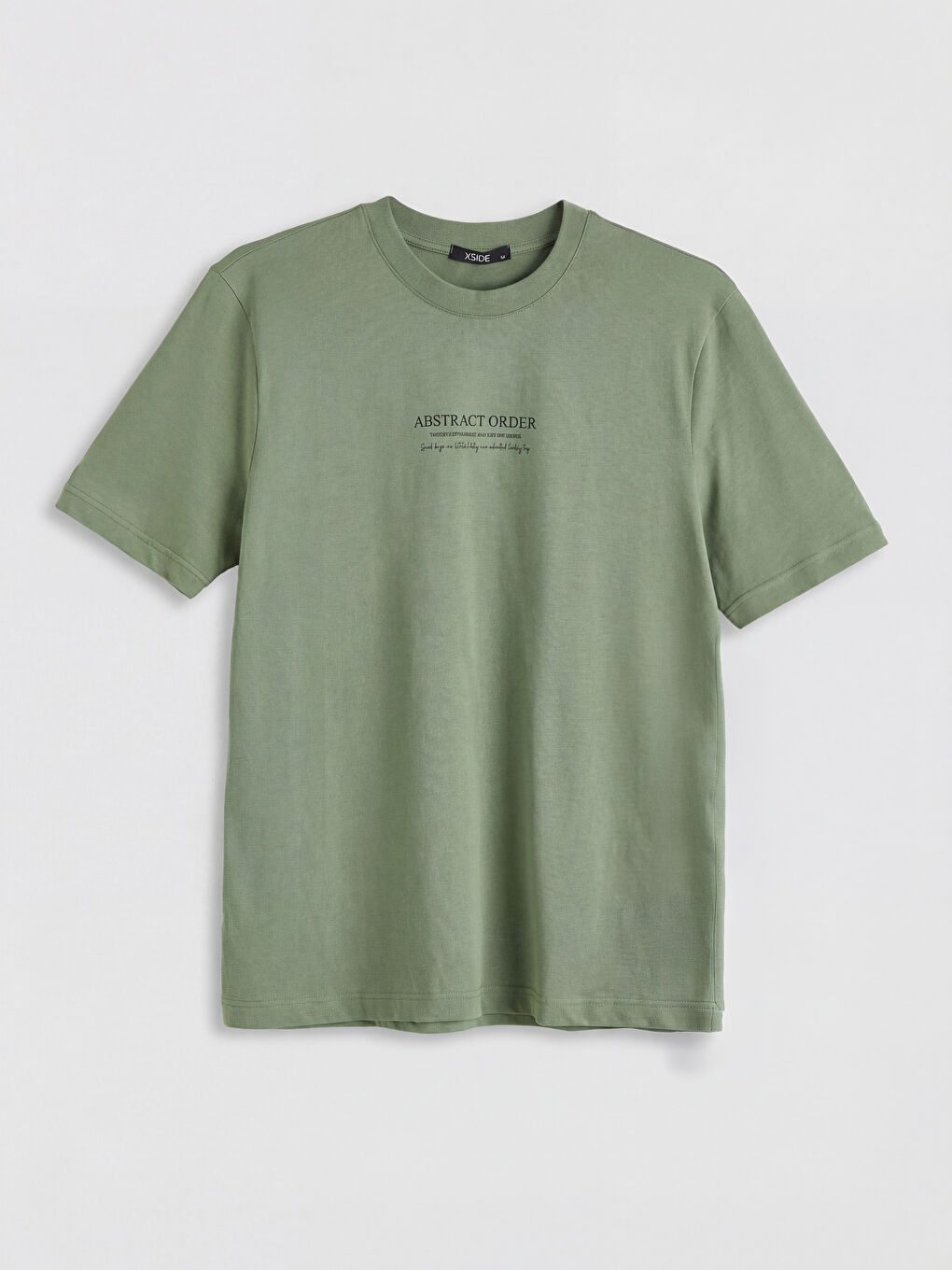 Crew Neck Printed Jersey Men's T-Shirt