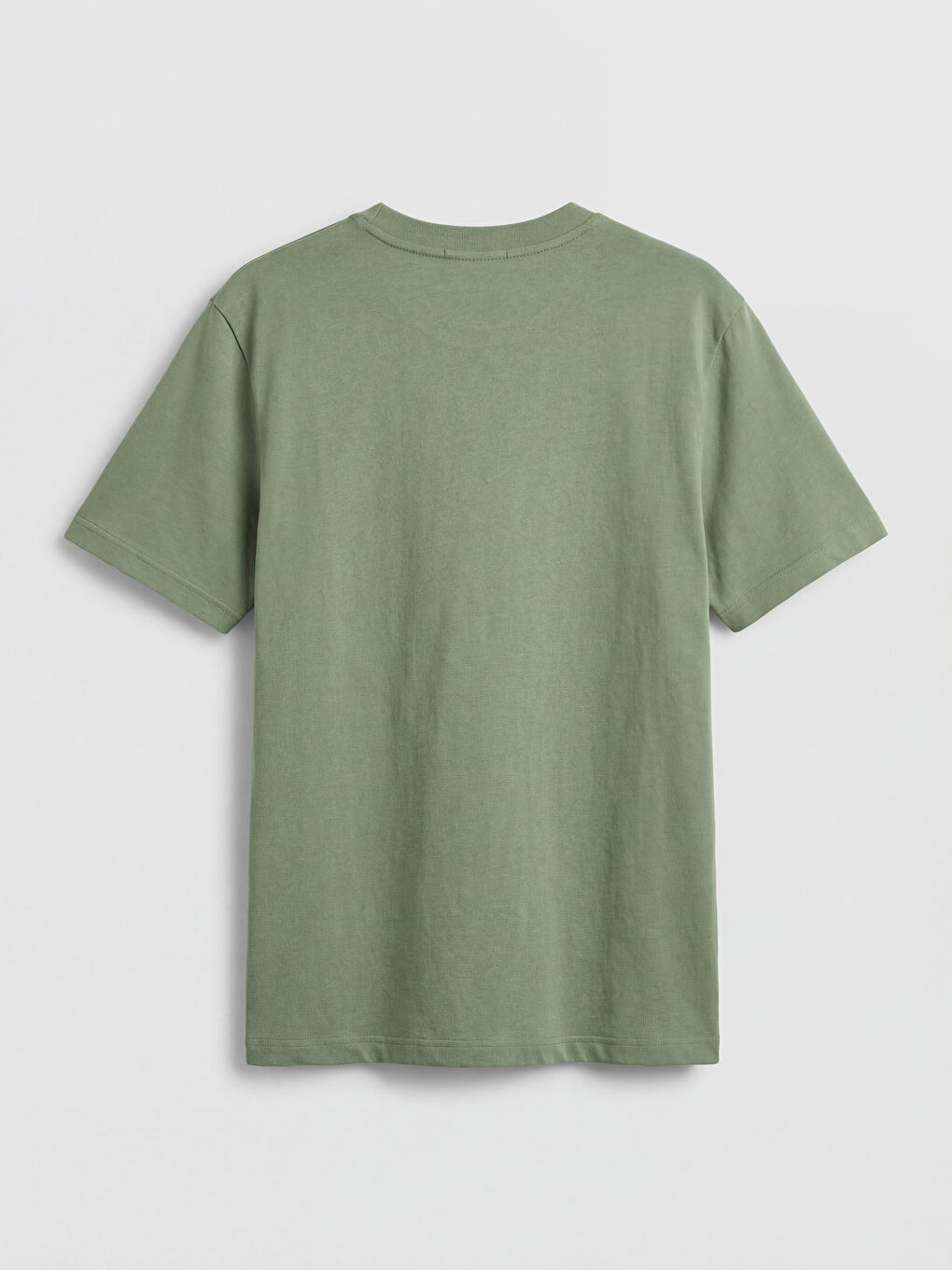 Crew Neck Printed Jersey Men's T-Shirt-1