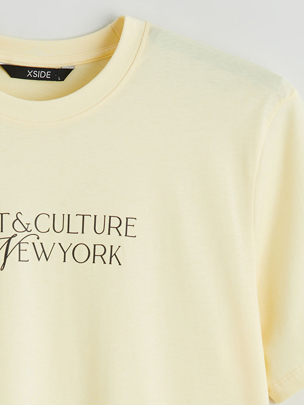 Crew Neck Printed Jersey Men's T-Shirt-5