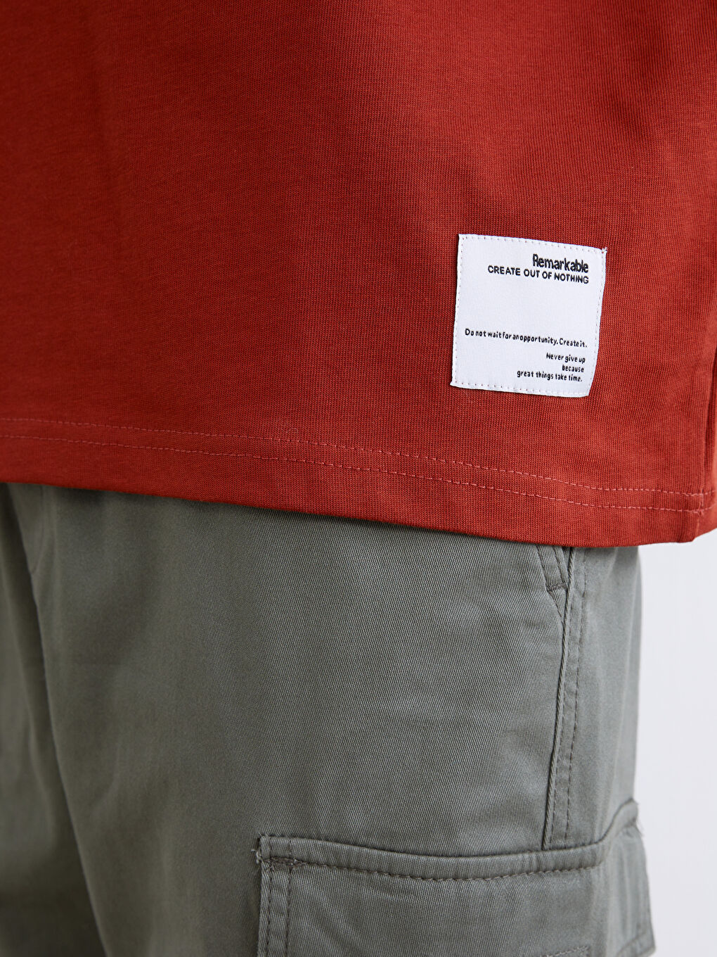 Crew Neck Jersey Men's T-Shirt-2