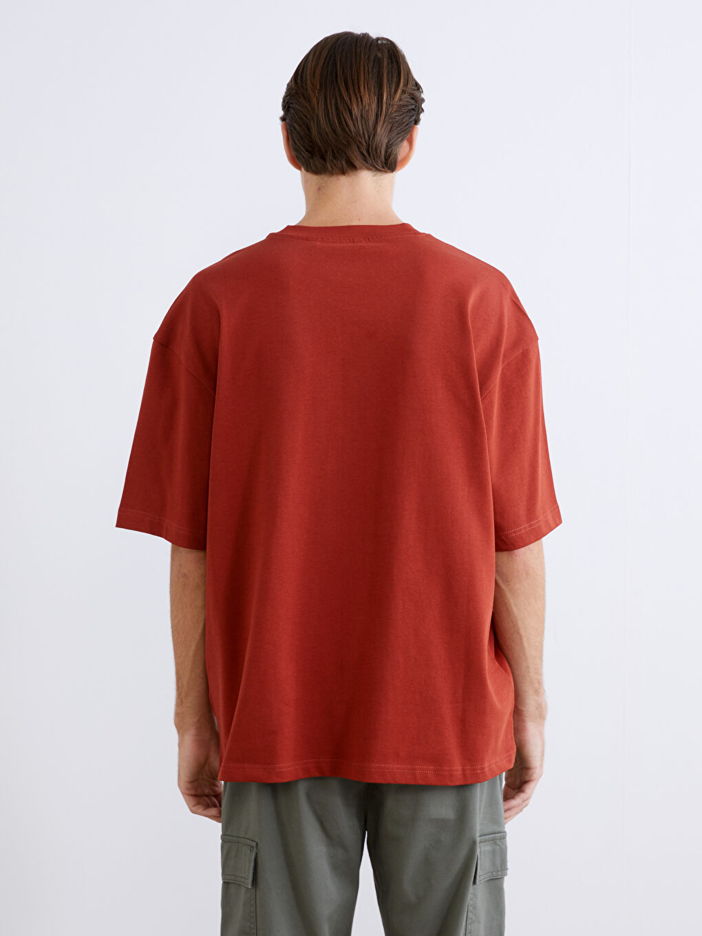 Crew Neck Jersey Men's T-Shirt-3