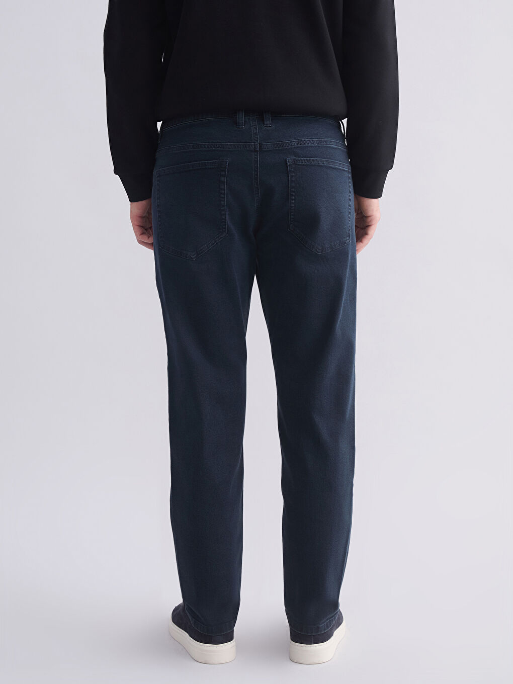 მამაკაცები მუქი ლურჯი ჯინსი-3