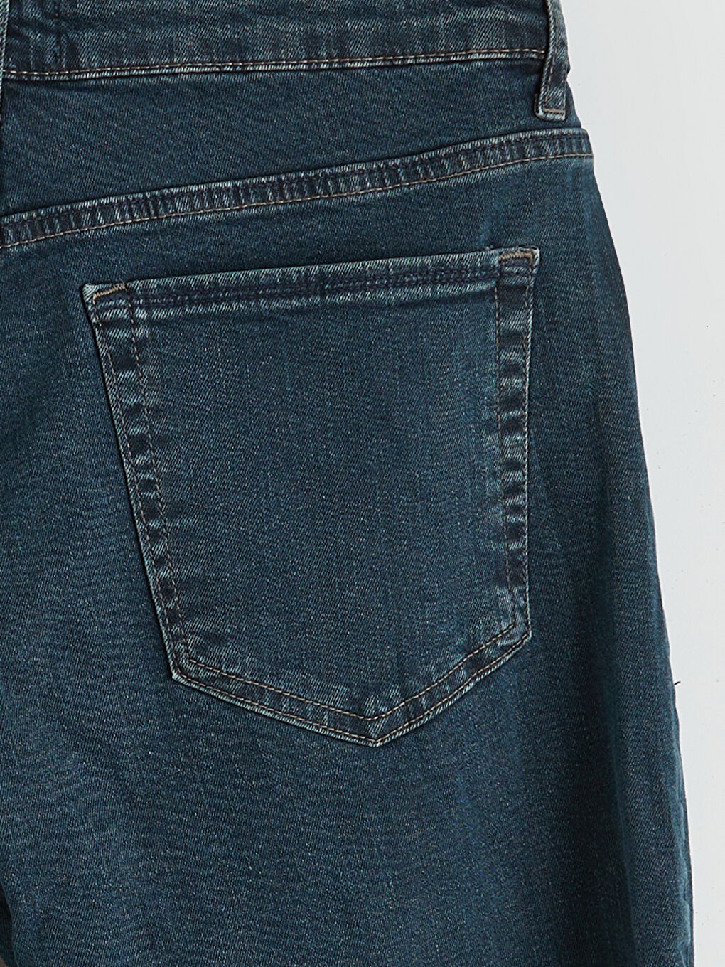 Yeşil 790 Rahat Kalıp Erkek Jean Pantolon-5