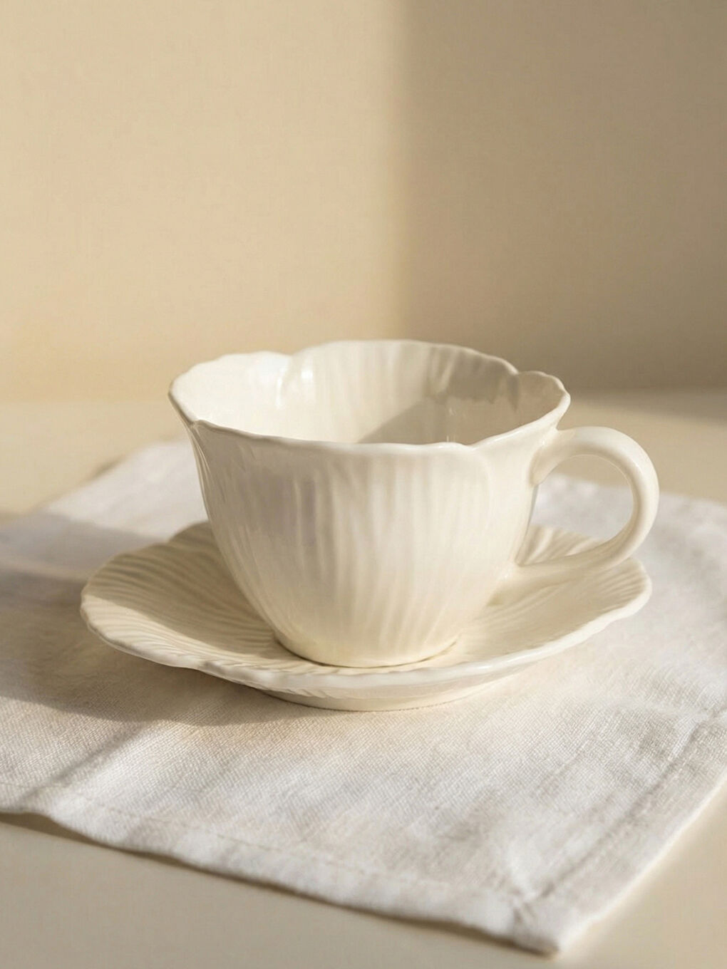 Фарфоровый набор чайных чашек-1