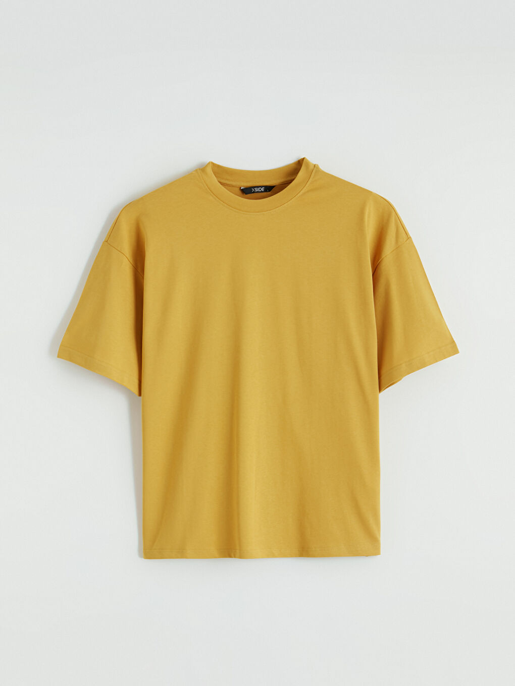Crew Neck Short Sleeve Basic Men's T-Shirt-4