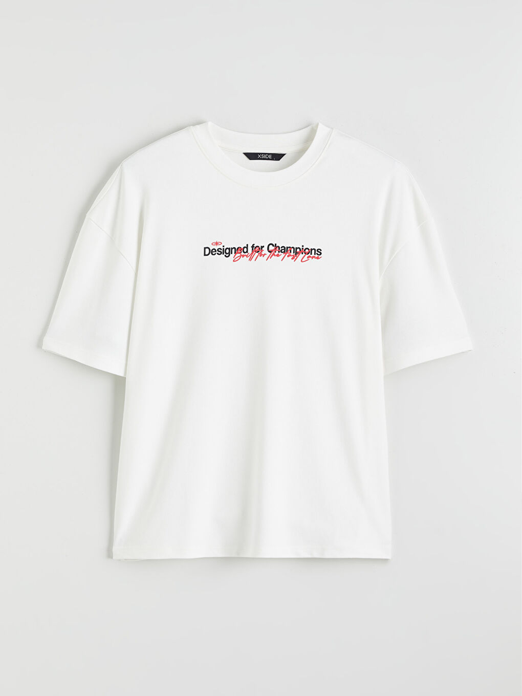 Crew Neck Printed Jersey Men's T-Shirt-4