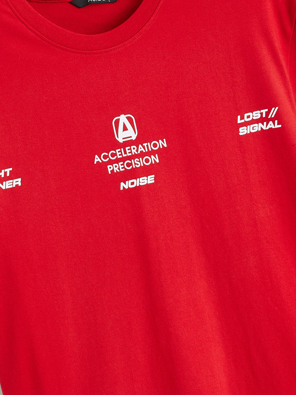 Crew Neck Printed Jersey Men's T-Shirt-5