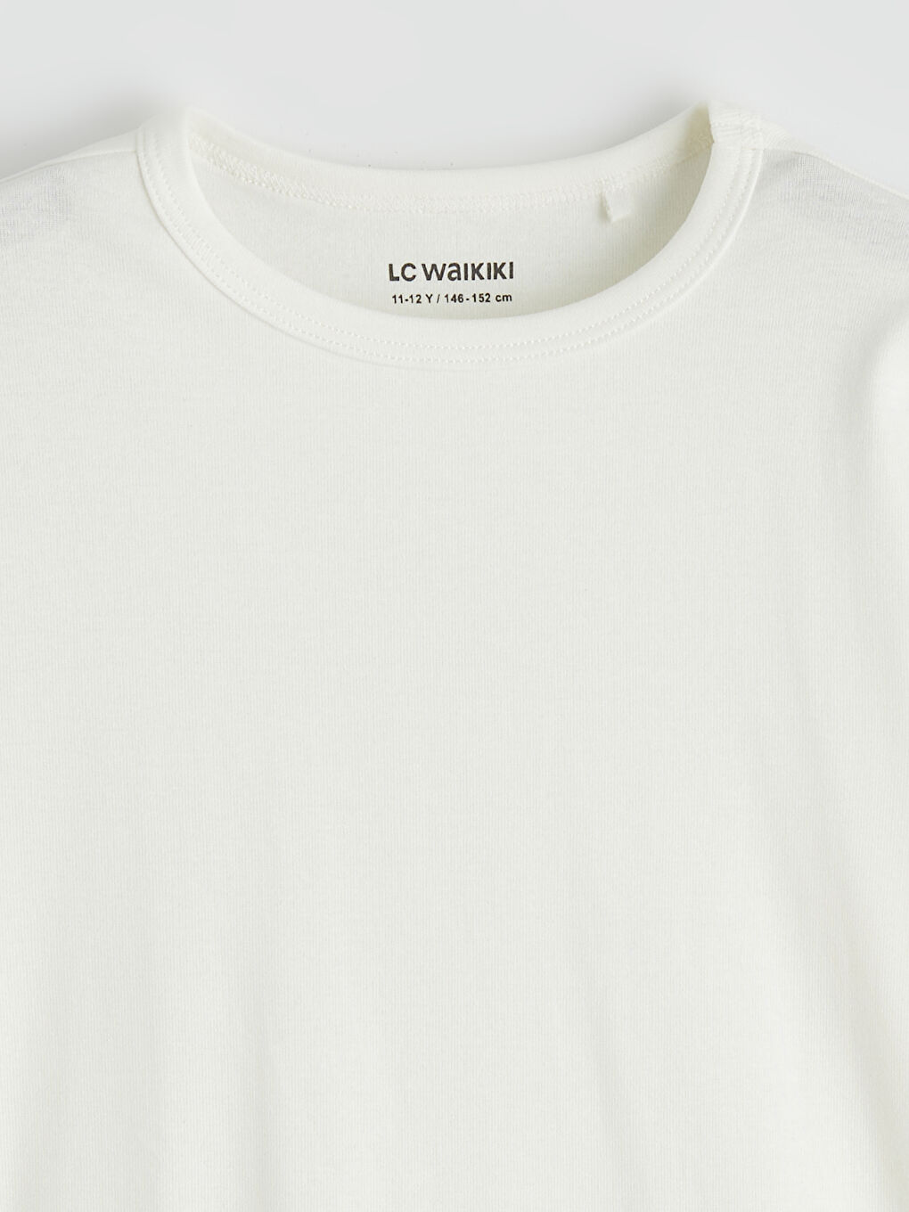 تيشيرت كم طويل برقبة دائرية للبنات-1