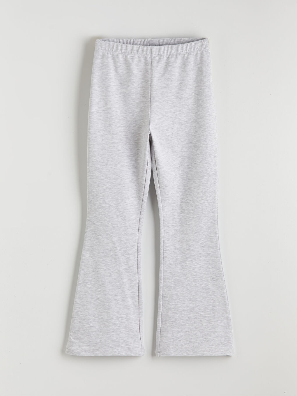 Gri İspanyol Paça Kız Çocuk Tayt