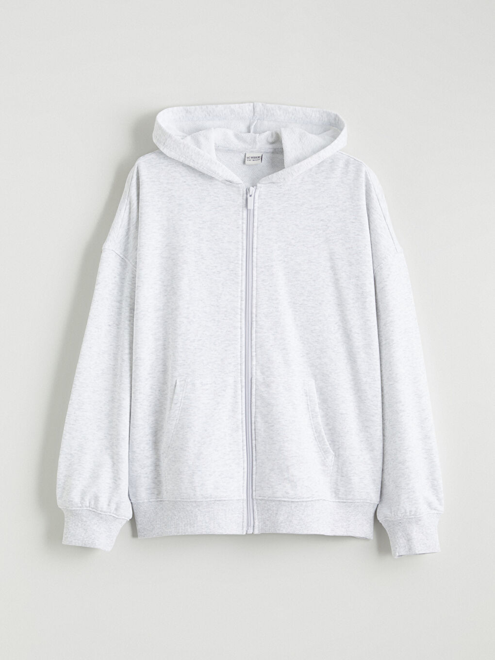 Hooded Girls' Zippered Sweatshirt