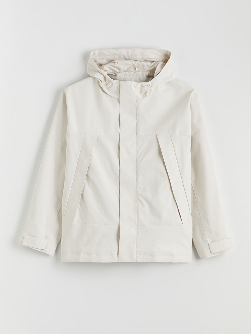 Мужчины Бежевый Дождевик-5