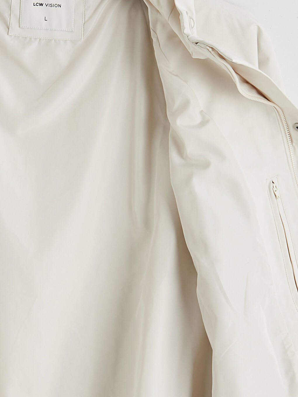 Мужчины Бежевый Дождевик-6