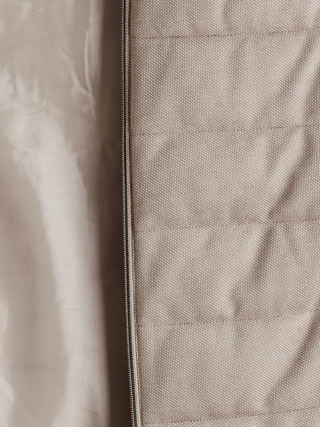 Kahverengi Dik Yaka Erkek Şişme Yelek-6