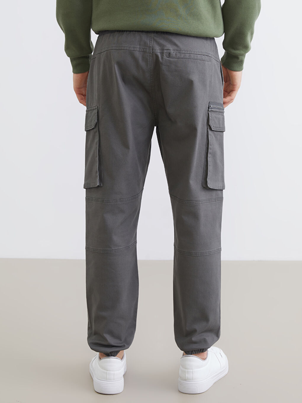 TAMNO ŽUTA Cargo pantalone Muškarac-3