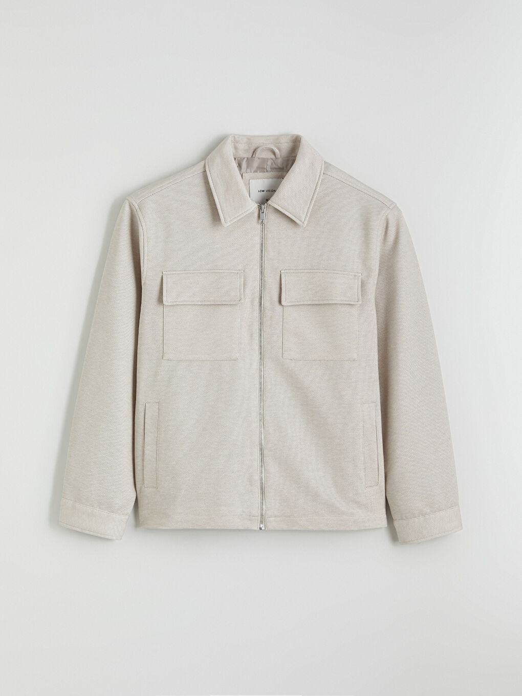 Bej Standart Kalıp Erkek Ceket-5