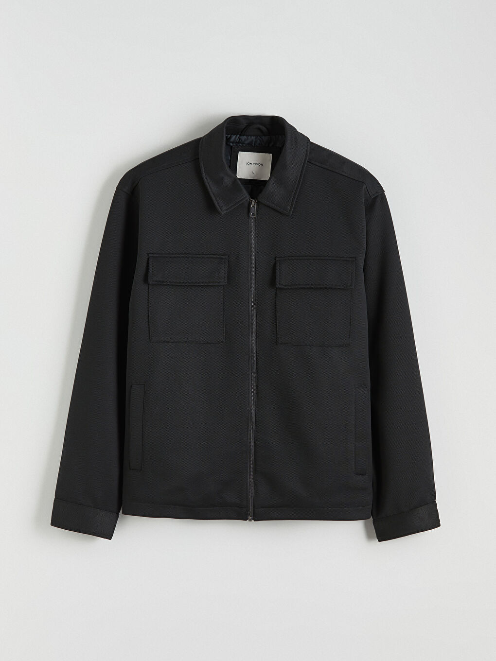 Lacivert Standart Kalıp Erkek Ceket-5