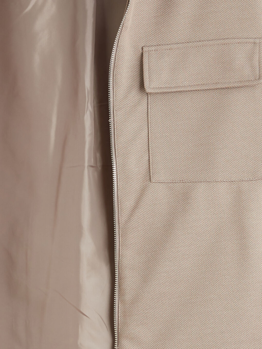 Bej Standart Kalıp Erkek Ceket-6