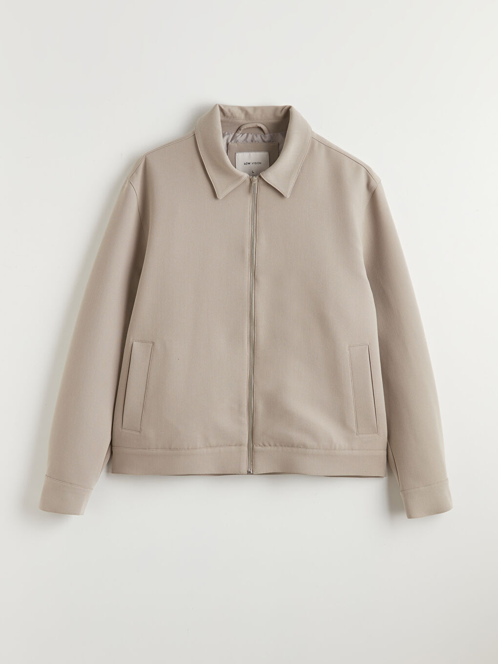 Bej Standart Kalıp Erkek Mont-5