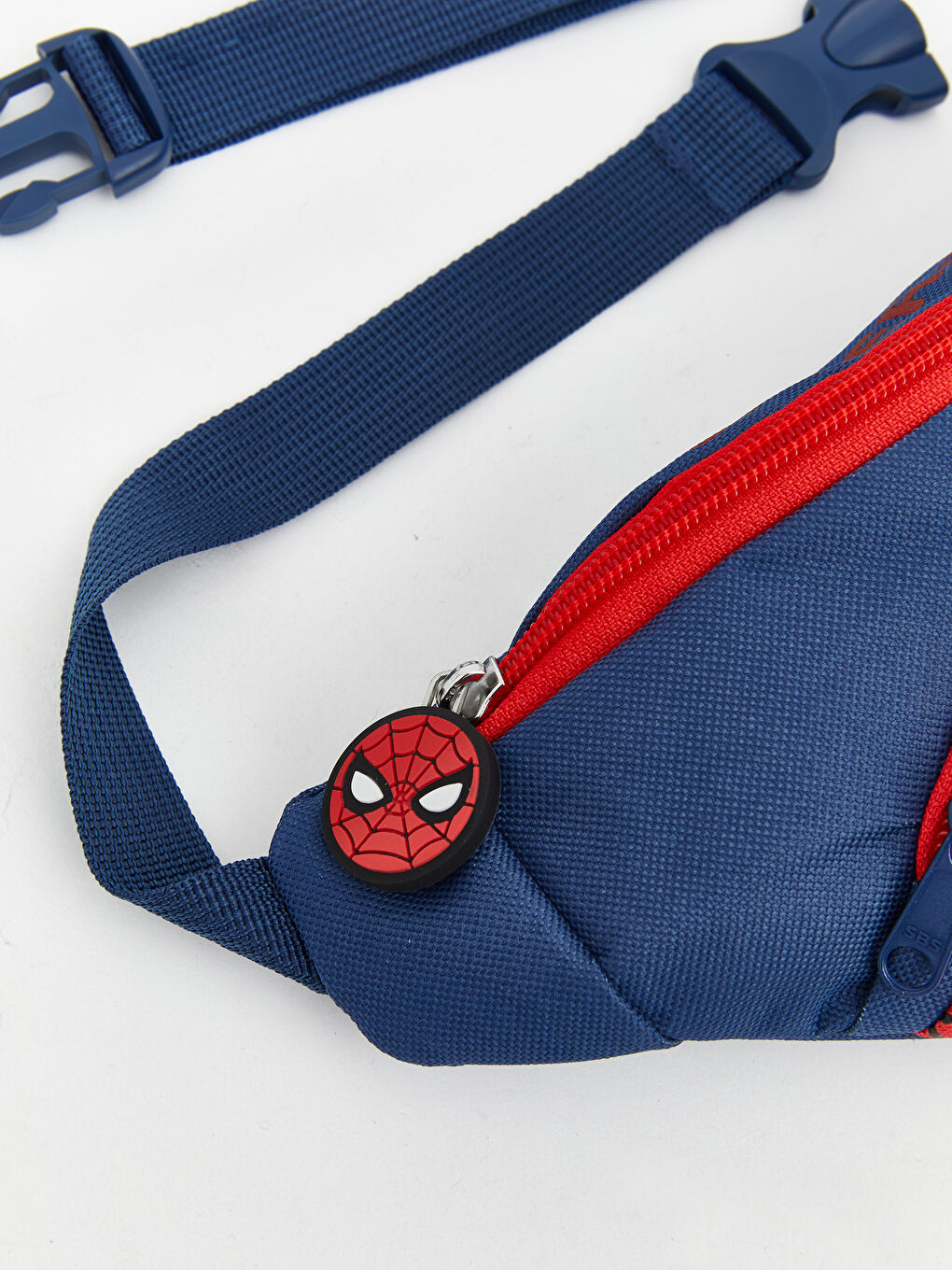 Lacivert Spider-Man Baskılı Erkek Çocuk Göğüs Çantası-2
