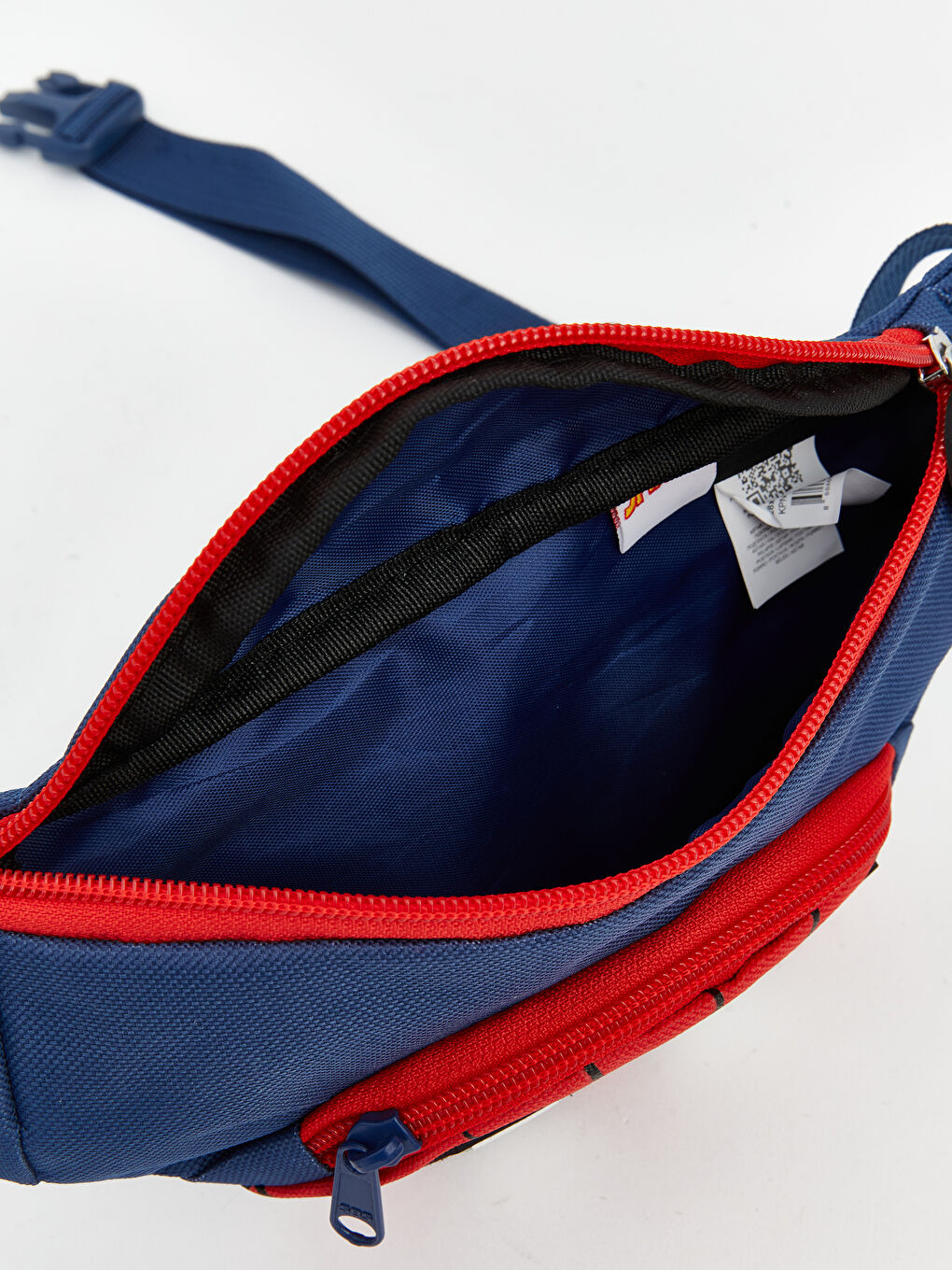 Lacivert Spider-Man Baskılı Erkek Çocuk Göğüs Çantası-3