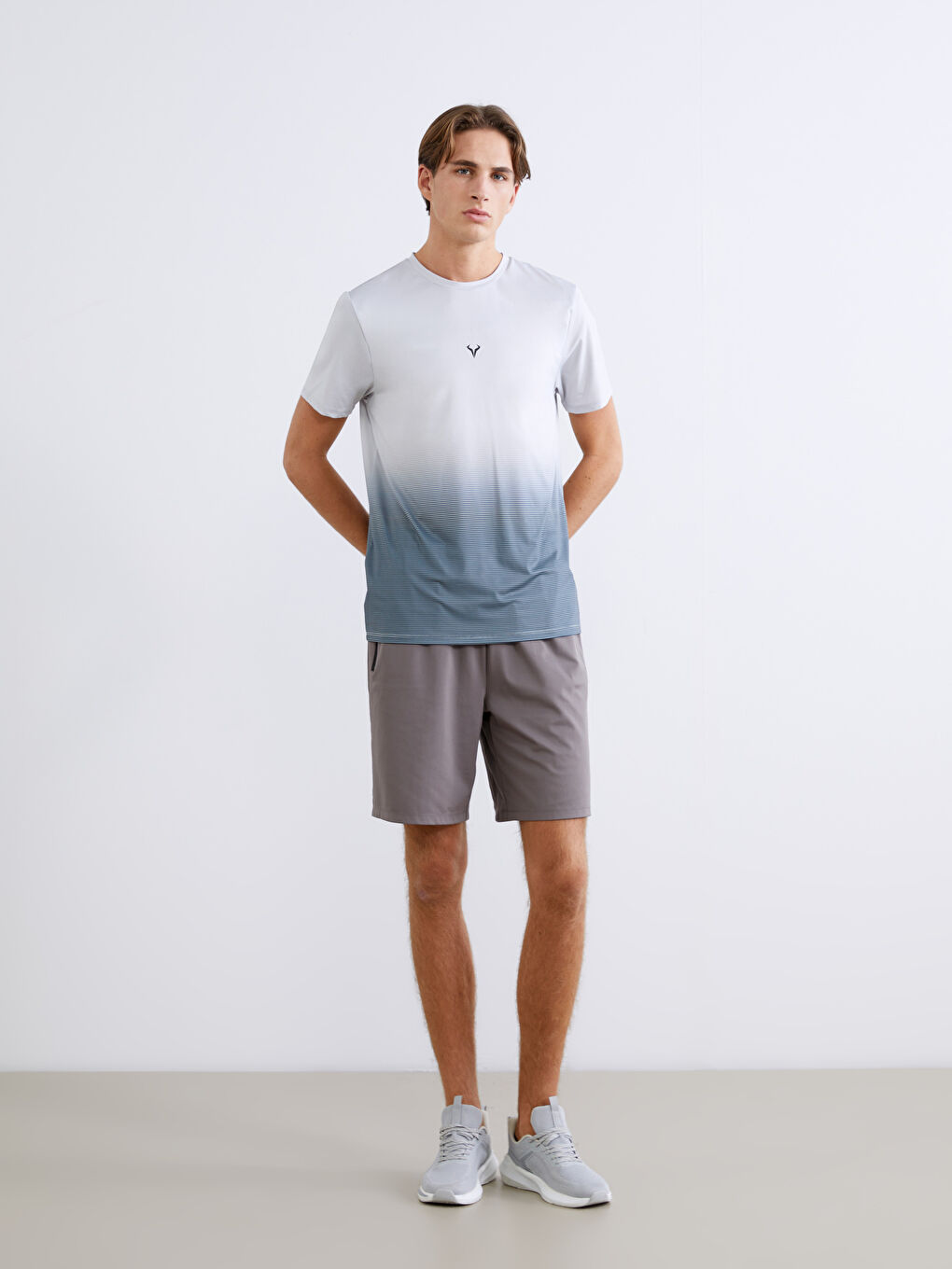 Man GREY Sports T-Shirt-1