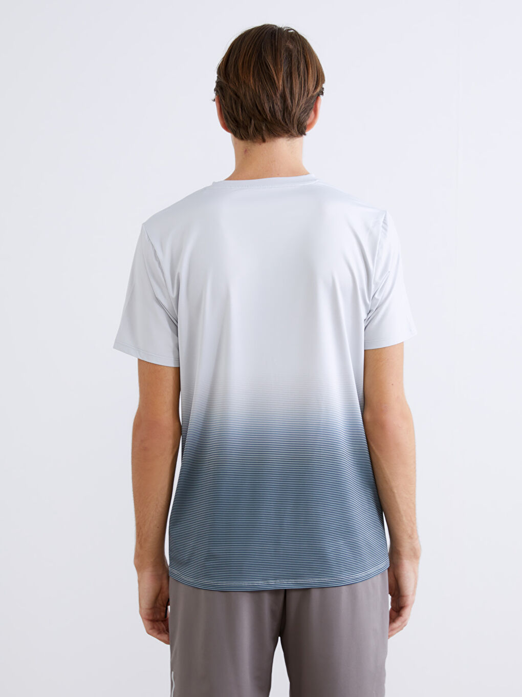 Man GREY Sports T-Shirt-3