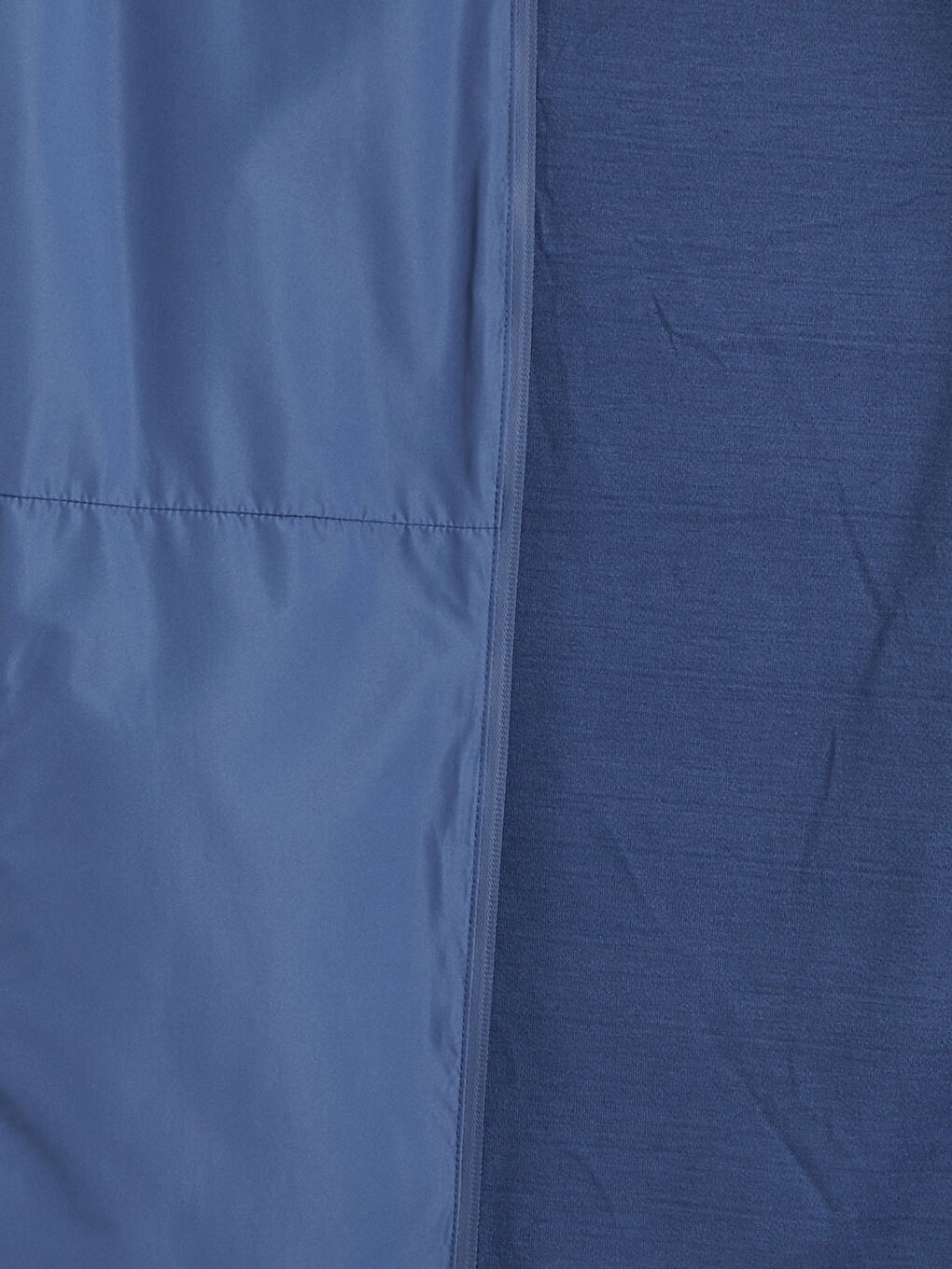 Mavi Standart Kalıp Kapüşonlu Erkek Yağmurluk-8