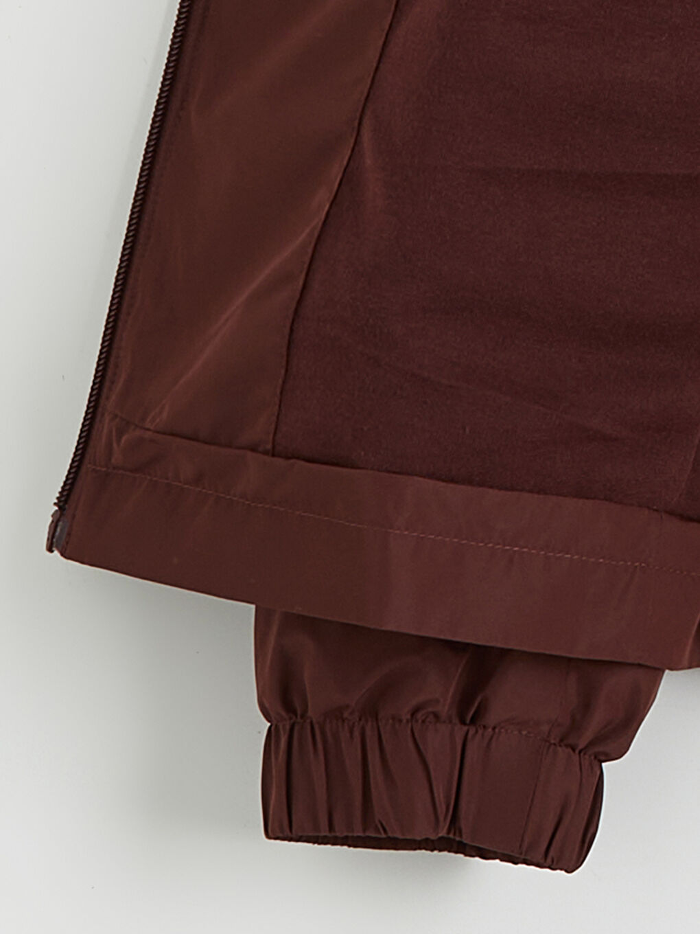 Mürdüm Standart Kalıp Kapüşonlu Erkek Yağmurluk-6